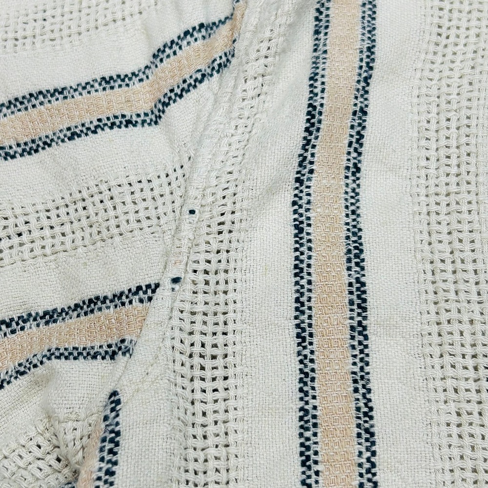 Abercrombie & Fitch Camp Shirt Mens XL Summer Linen Blend Beach Resort Casual - Picture 5 of 16